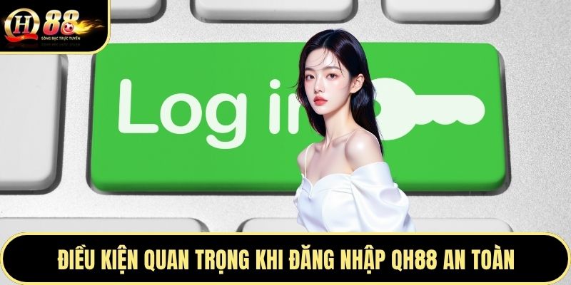 Điều kiện quan trọng khi đăng nhập QH88 an toàn