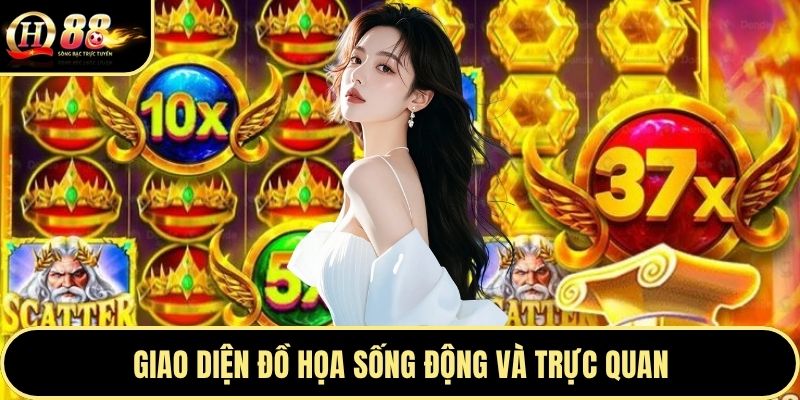 Giao diện đồ họa sống động và trực quan