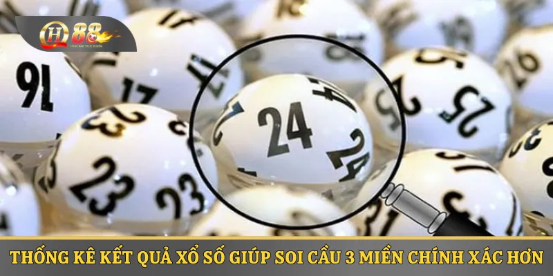 Thống kê kết quả xổ số giúp soi cầu 3 miền chính xác hơn